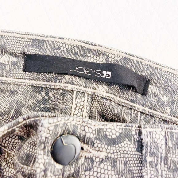 Joe's Chantilly Lace Print Blush Patterned Skinny Denim Jeans SZ26 - Picture 4 of 9